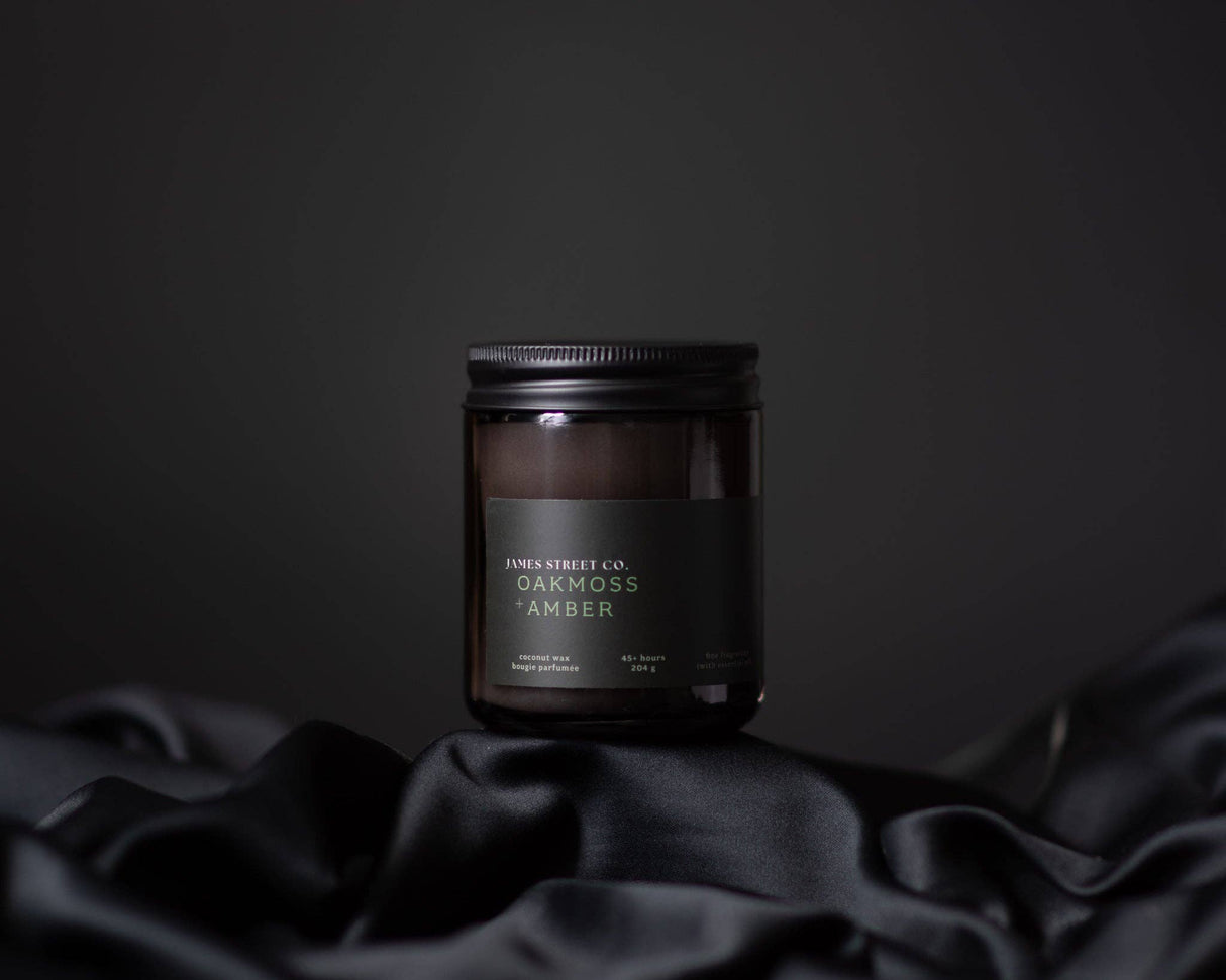 Oakmoss + Amber | Earthy, Amber, Soothing: 8oz