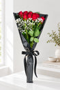 8 Red Freedom Roses Bouquet Delivery in Vancouver
